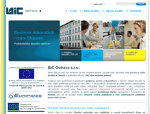 Tablet Screenshot of bicova.cz